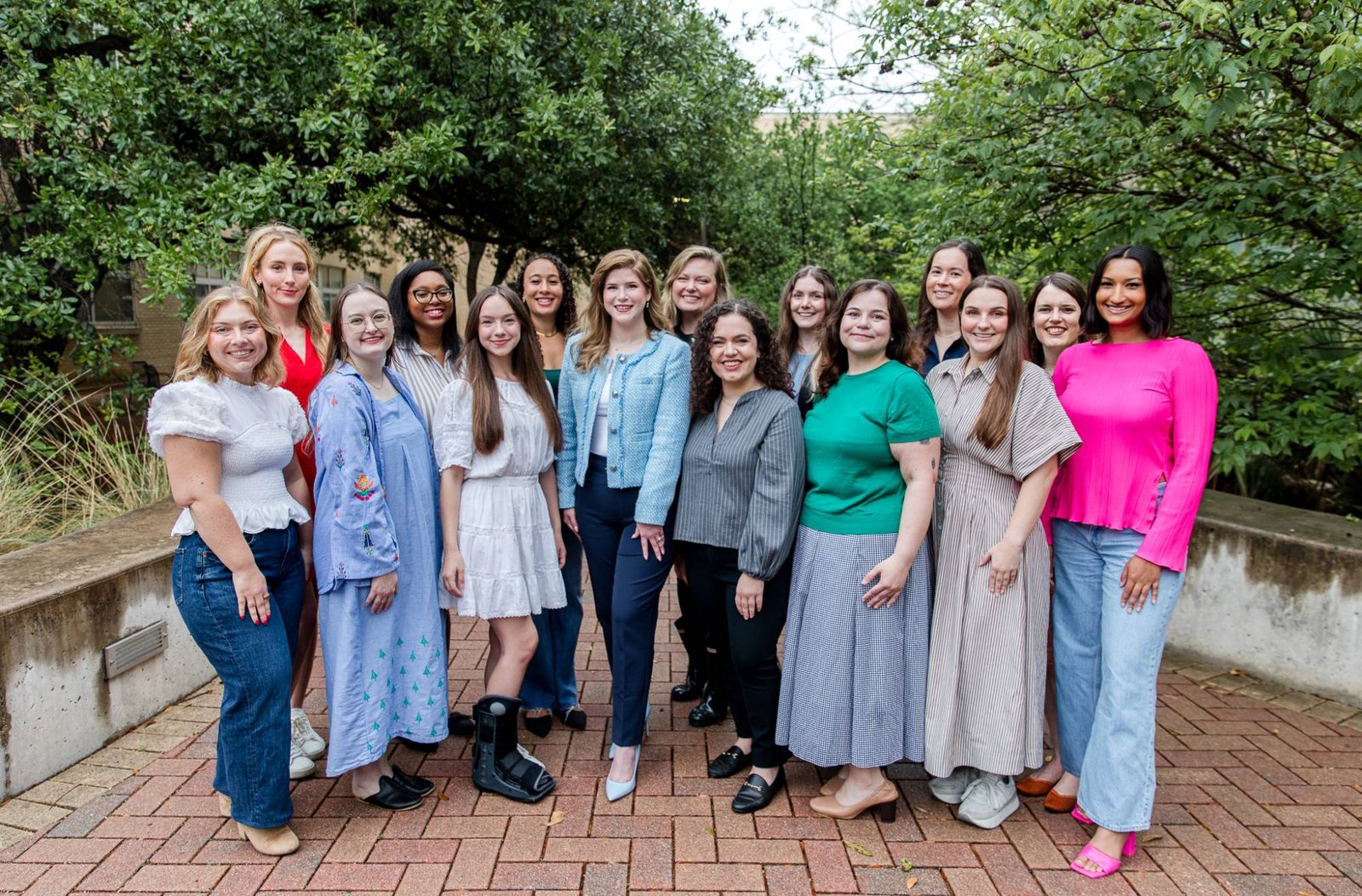 Members of the Young Women's Alliance in Austin, Texas